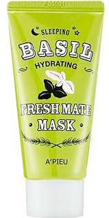 Ночная маска с экстрактом базилика и баобаба A'Pieu Fresh Mate Basil Hydrating Sleeping Mask