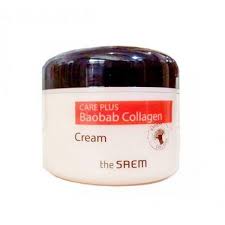 Крем коллагеновый баобаб The Saem Care Plus Baobab Collagen Cream