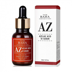 Сыворотка противовоспалительная с азелаиновой кислотой Cos De BAHA Azelaic acid 10% serum AZ