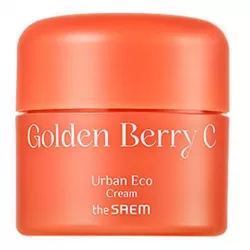 Осветляющий крем от морщин и пигментации THE SAEM Urban Eco Golden Berry C Cream- фото