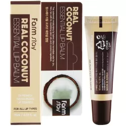 Кокосовый бальзам для губ FarmStay Real Coconut Essential Lip Balm