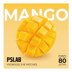 Патчи для моментального увлажнения с экстрактом манго PSLAB hydrogel eye patches with mango