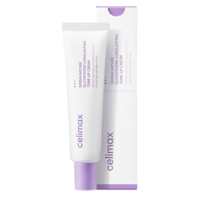 Крем с глутатионом против пигментации Celimax Derma Nature Glutathione Longlasting Tone-Up Cream - фото