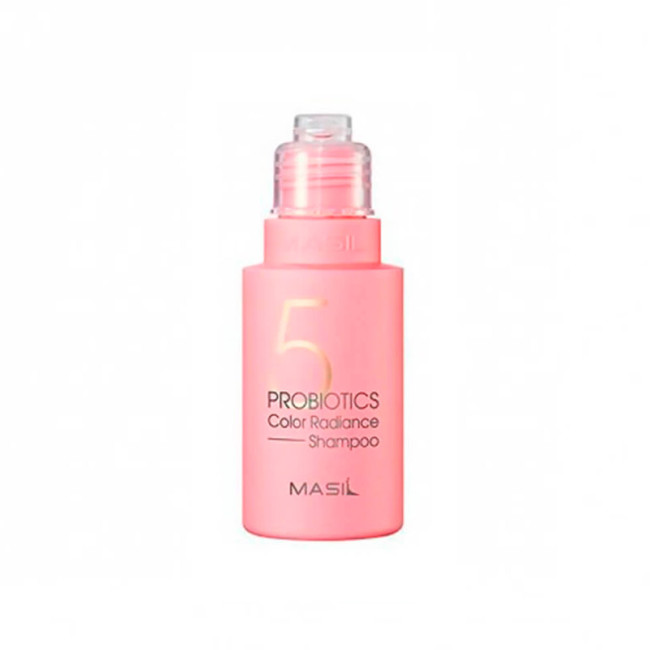 Шампунь с пробиотиками для защиты цвета MASIL 5 Probiotics Color Radiance Shampoo 50 - фото