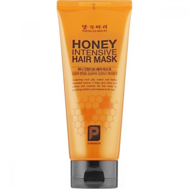 Маска для волос питательная с экстрактом меда HONEY INTENSIVE HAIR MASK - фото