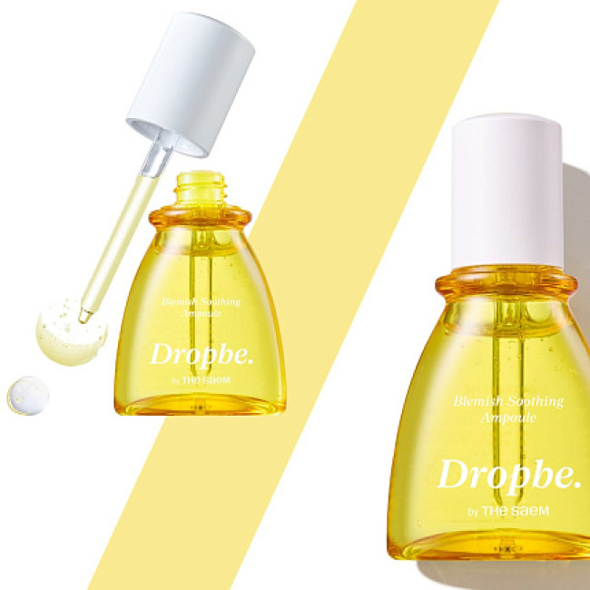 Сыворотка для лица осветляющая и успокаивающая Drop Be By THE SAEM Blemish Soothing Ampoule - фото