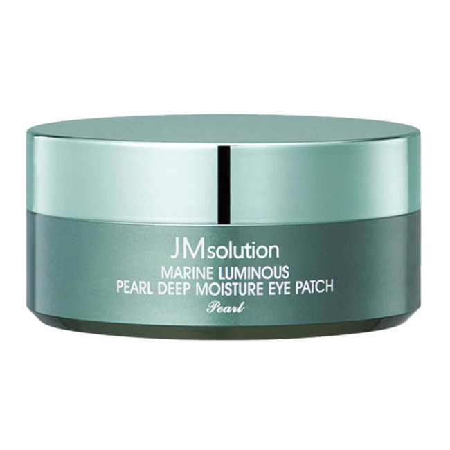 Гидрогелевые патчи с морским комплексом JMsolution Marine Luminous Pearl Deep Moisture Eye Patch - фото