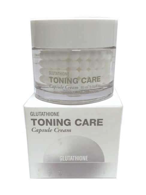 Крем для лица капсульный с глутатионом DR.CELLIO Glutatione Toning Care Capsule Cream - фото