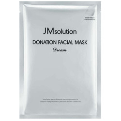 Тканевая маска для осветления кожи с пептидами JMsolution Donation Facial Mask Dream - фото