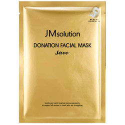 Укрепляющая тканевая маска с пептидами JMsolution Donation Facial Mask Save - фото