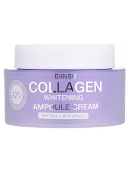 Крем для лица осветляющий с коллагеном GIINSU COLLAGEN WHITENING AMPOULE CREAM - фото