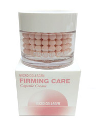 Крем для лица капсульный с низкомолекулярным коллагеном DR.CELLIO FIRMING CARE CAPSULE CREAM - фото