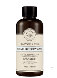 Увлажняющий гель для душа Dr.SEED Honey & Milk Bomb Moisture Body Wash Bebe Musk - фото